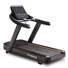 AC motorlu klaviatura treadmill fitness maşını
