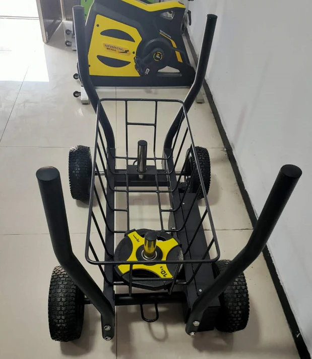Power Training Tank Sled With Basket